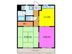 ナタシオンの物件間取画像